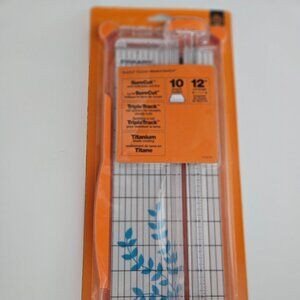 Fiskars SureCut Deluxe Paper Trimmer 12” Cut Length Titanium Blade Coating